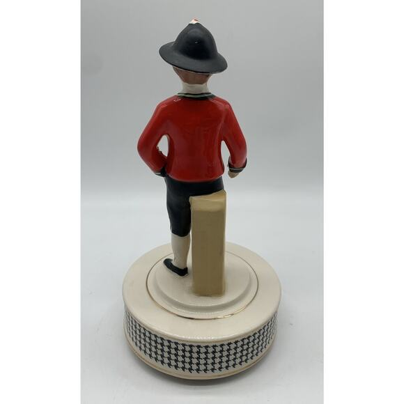 Vtg. Schmid Music Box Italian Boy Figurine “Arrivederci Roma" Plays - Picture 3 of 5